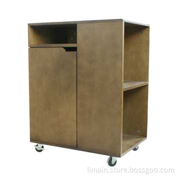 Buffet, made of wooden and metal